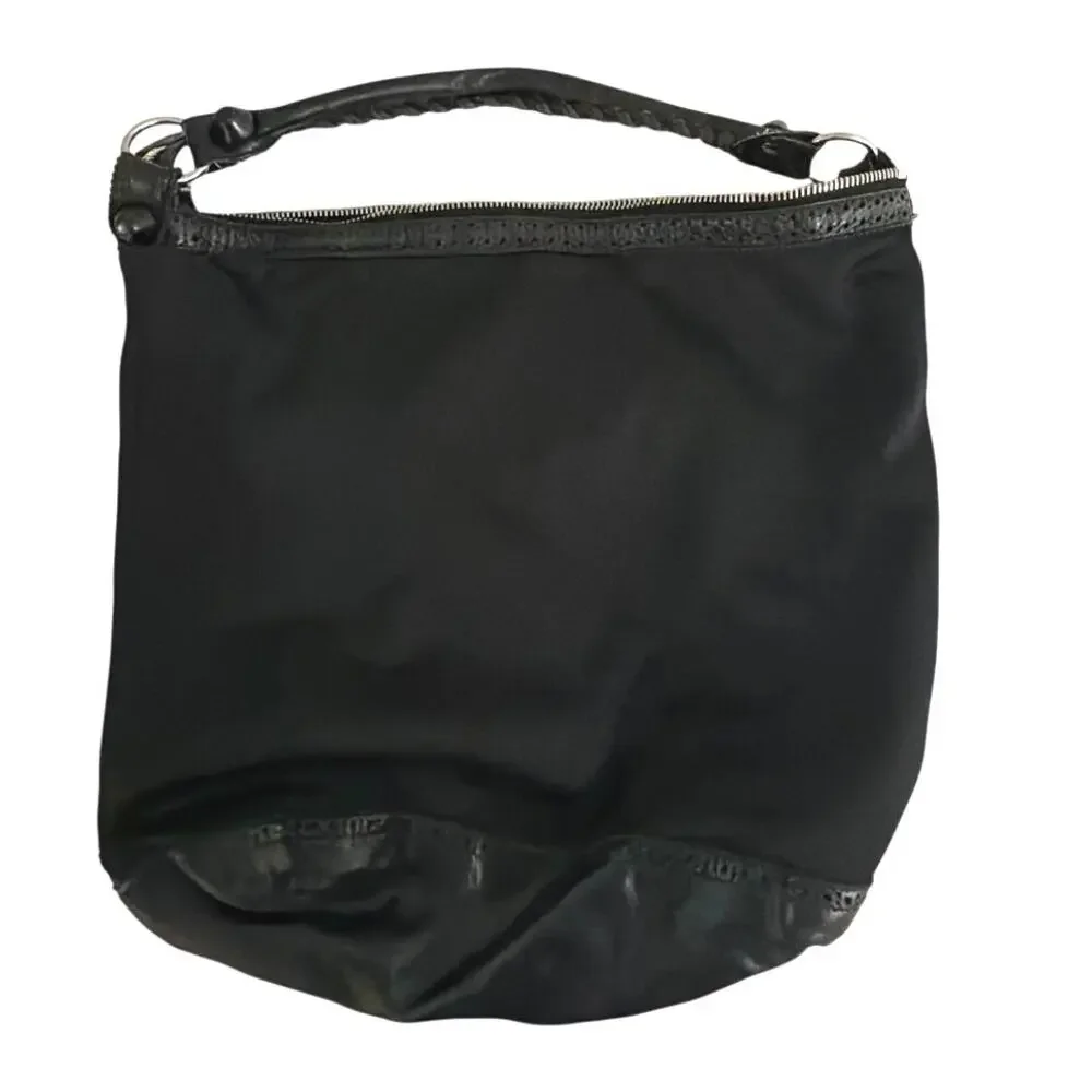 AUTHENTICATED Balenciaga Velo Paris black hobo bag vintage Made in Italy